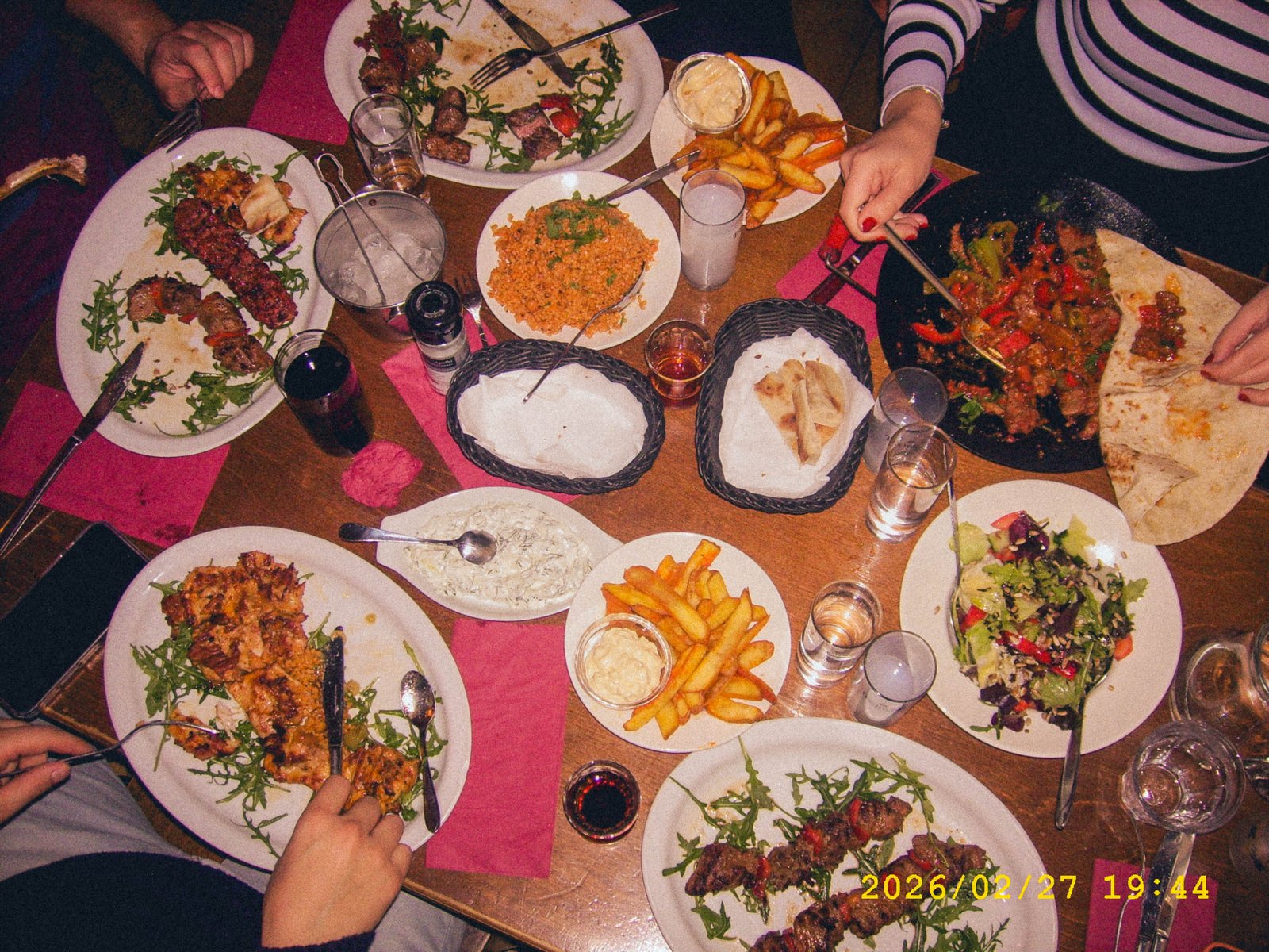 Turkish dinner in Amsterdam